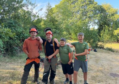 The Middlemore Tree Surgery team on site